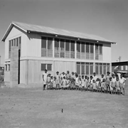 School and pupils at Hooker Creek [altered from original title]